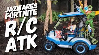 Jazwares Fortnite R/C ATK All Terrain Kart Radio Controlled w/ Drift 4'' Action Figure Toy Review!