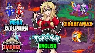 New Pokemon gba rom hack with Mega evolution||Gen 8||Gigantamax||Z moves||Great graphics and more...