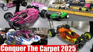 Conquer The Carpet 2025 RC Race - Shots From Qualifiers #rccar #rcracing #rcbuggy #OutlawRC
