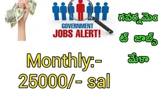 latest governnemt jobs notifications in andhra pradesh telugu 2019-government jobs 2019 telugu