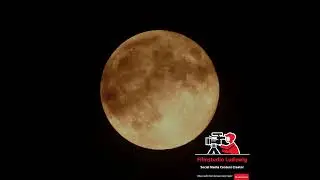 Unser Mond I Ohne ihn g&auml;be uns es nicht I Der Anker am Himmel aufgenommen mit der Lumiz FZ82