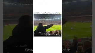 Arsenal Fans Chant for Haaland 🤣 #football #footballchants #shortsfeed #manchestercity #arsenal