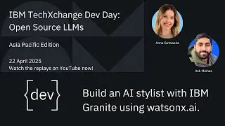 Build an AI stylist with IBM Granite using watsonx.ai