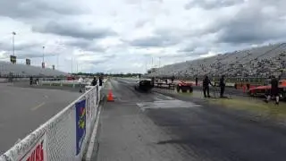 Rob Pfeister Burnout Lucas Oil Raceway
