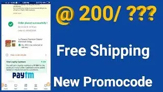 Paytm  mall Free Shipping 50%) Cashback  &Freecharge  New Promocode