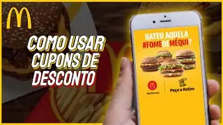 McDonald's Como usar o app e os cupons do Méqui