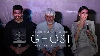 Vikram Bhatt & Sanaya Irani at press meet of film Ghost