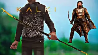 How I made Vijay Bow ☀️ out of newspaper! | Kalki: 2898 AD | VIRAT CREATES 