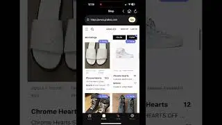Trying on a $30,000 chrome hearts outfit