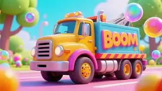 🚛🫧 Bubble Boom Tow Truck 🎵 | Nursery Rhymes & Kids Songs