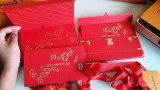 ❤ Unboxing & Comparing Two Louis Vuitton Red Packets/ Envelopes CNY 2021 ❤ VIC GIFT | Ms.GaleStorm ❤