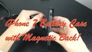 iPhone 7 Battery Case w/ Built in Magnet Review