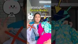 🥵Why Sarojini Market Is Overhyped??#market #haul #trending #viralvideo #shortvideo #shortsvideo