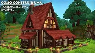 Como Construir uma Taverna Medieval Incrível | Hytale Tutorial