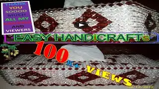মুক্তোর ঝালরে টিস্যু বক্স Part 2 | সুন্দর DIY ঘর সাজানোর জিনিস | Handmade Beaded Tissue Box