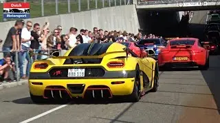 Cars Arriving Supercar Sunday 2018! - Apollo IE, Zenvo TSR-S, Agera RS ML, Centenario, 812, CCX,...