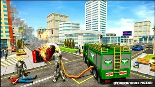 Emergency FireFighter Rescue Driving Simulator #3 Android Gameplay :::::