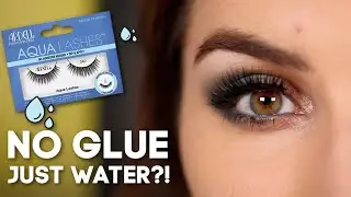No lash glue, just add water?! Ardell Aqua Lash Review | Bailey B.