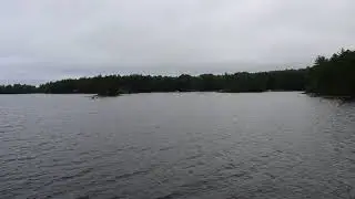 Camp Kotok waterfront from Leen's Lodge Deck