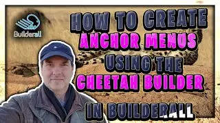 How To Create Anchor Menus Using The Cheetah Builder In Builderall | Builderall Tutorial