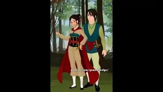 Disney Gender-bend Part 3 [ MULAN & POCAHONTAS ]