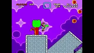 Super Mario World (SNES) *HACK* 12th Annual Vanilla Level Design Contest Collaboration Hack Part 20