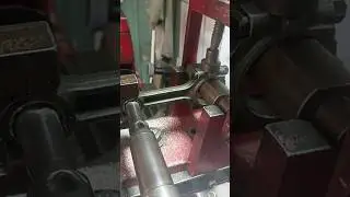Connecting rod bush boring #automobile #machine #engineblock