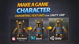 Make A Game Character &ndash; Exporting Textures for Unity URP