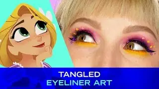 Tangled Eyeliner Art with Vlada Haggerty | Disney Style