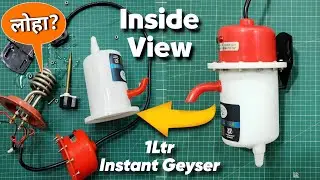 Portable Geyser Inside View | Portable Instant Geyser Inside View | 1L Portable Water Heater