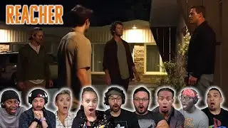 BEST Reaction of ''Reacher vs 4 College Kids'' in Reacher 1x2