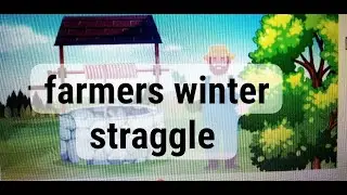 Farmer's Winter Struggle  Wild Animals #stories #youtube