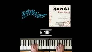 Suzuki Libro 2 Piano 7 Minuet J S  Bach BWV 822