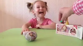 София прекрасная киндер сюрприз новая коллекция Sofia the First new collection Kinder Surprise