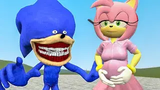 UPDATE VERSION SEA MONSTER WITH SONIC NEXTBOT IN PLAYGROUND MOD IN garry's mod