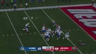 EA College Football 26 Dynasty 2027 Week 1 New Mexico vs Delaware