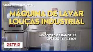 Máquina de Lavar Louças Industrial; Lavadora de Bandejas; Lavadora Pratos; WhatsApp 11 94543 7625