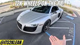HE SPENT 12K ON WHEELS FOR THE R8! | 2011 Audi R8 V10 AWD Build @abc.garage