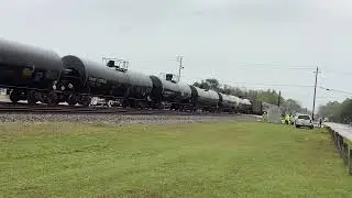 CSX Q441 With the same Dash 9 trailing