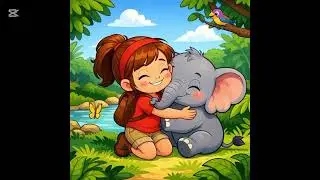 Dara and the Elephant Learn to Share | Fun Kids Story