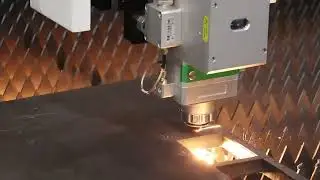 Laser flatbed cutting machine