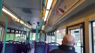 ☀️☀️*amazing zf*First leeds 60214 Scania L94 on 65