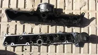 Limpieza de EGR opel zafira motor 2.0 dti