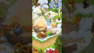 Snowy Zen design festival ideas in Hay Day 🌲 #haydaygameplay #hayday
