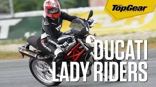 Lady Riders Shine at Ducati Riding Clinic