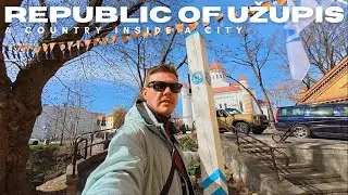 I Visited a Country Inside a City – Welcome to Užupis 🇱🇹
