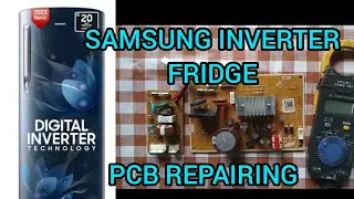 SAMSUNG INVERTER FRIDGE DEAD PCB REPAIR. #new #malayalam #youtube #technicalvideo #foreveryone