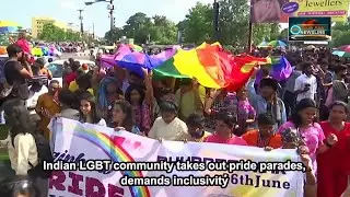 Indian LGBT community takes out pride parades, demands inclusivity