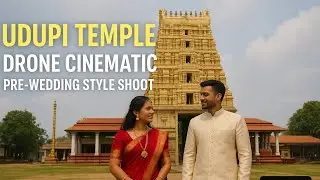 &ldquo;Udupi Temple Drone Cinematic | Pre-Wedding Style Shoot | Divine Vibes ✨&rdquo;
