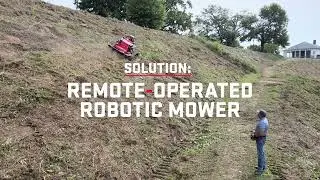 How Remote-Operated Robotic Slope Mowers Are Fighting Wildfires | RC Mowers
